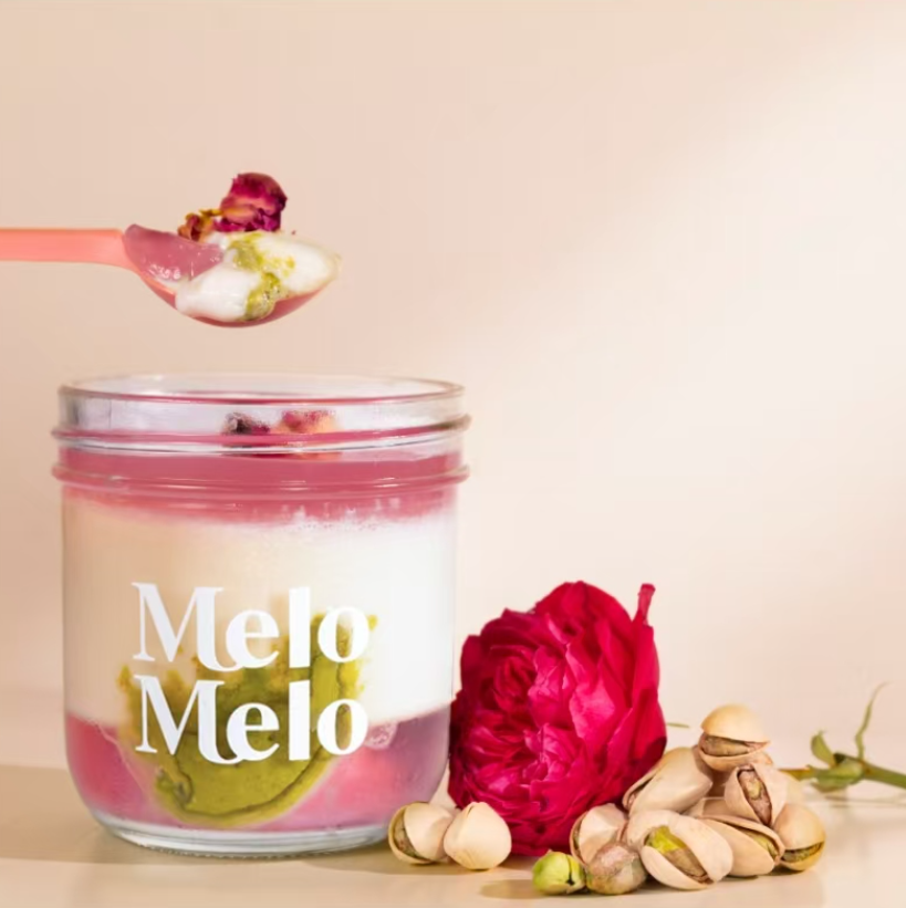 Melo Melo - Pistachio Rose